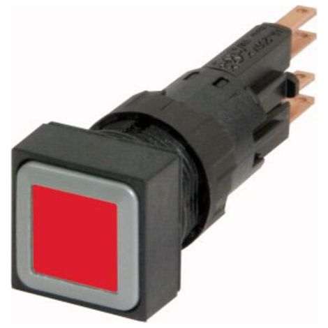 Bouton-poussoir lumineux rouge à rappel EATON Q18LT-RT (1/5)