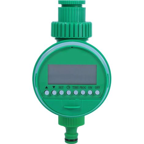 Lntyq Bewässerungstimer, automatischer digitaler LCD-Wassertimer für den Heimbereich, elektronische Gartenbewässerungssteuerungsprogramme zur Steuerung von Bewässerungssystemen im