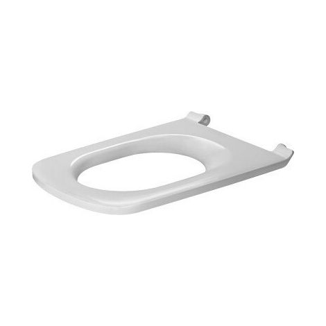 Anneau abattant WC DURASTYLE VITAL sans fermeture souple allongé