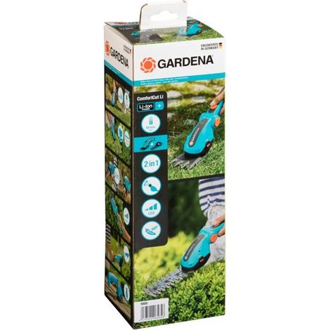 Gardena - 3,6V Akku-Gras- und Strauchschere ComfortCut Li, integrierter Akku, Ladegerät 9888-20 (1/10)
