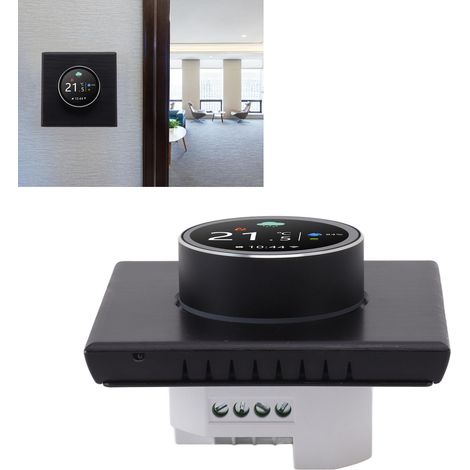 Panneau de commande rotatif intelligent pour chaudière murale avec Wi-Fi, régulateur de température pour chaudière murale, 95-240 V (1/5)