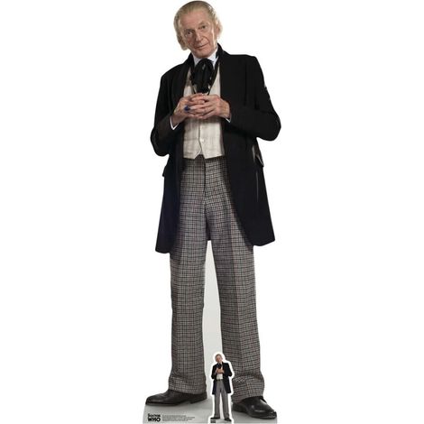 Figurine en carton DOCTOR WHO Le premier docteur David Bradley Hauteur 174 cm
