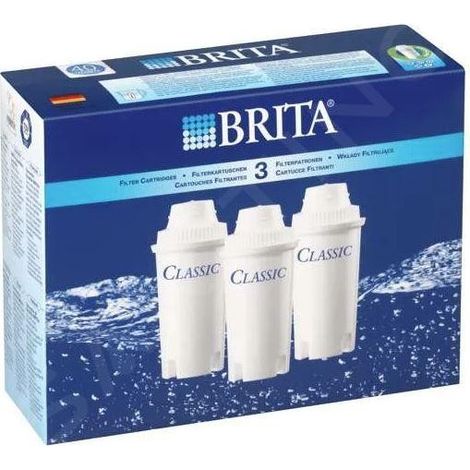 Brita Accessoires - Filtres à eau classiques, 3 pièces 100281
