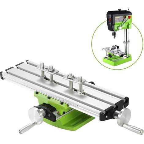 Mini Compound Banc Drilling Slide Table Worktable Fraisage Usinage Croix Table Milling Machine pour banc Forage Stand (1/5)