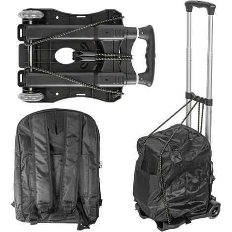 Carrello piattaforma wmc-tools platformwagen pieghevole 40 kg