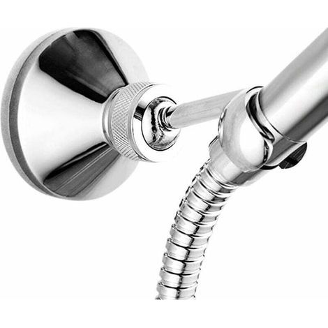 Support De Douche Mural Support Mural Pour Douchette orientable 360°pour douchette ou pommeau de douche.