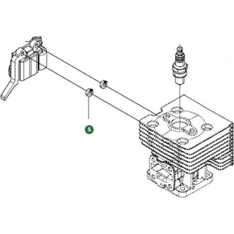 ESPACIADOR 504118601 HUSQVARNA ORIGEN