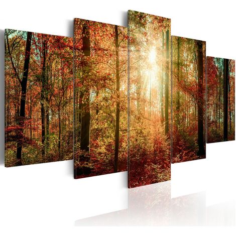 Quadro - Autumn Wilderness - 200x100 (1/4)