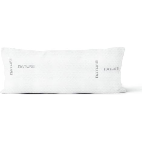 Soleil D Ocre – Traversin mémoire de forme 160 cm – Anti-acarien – Enveloppe stretch 100% polyester – Garnissage polyuréthane flocon (1/3)