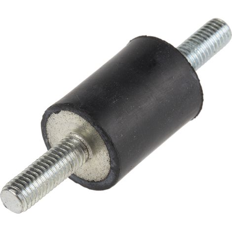 Bobine mâle à mâle RS PRO M5 Ø 15mm en Caoutchouc naturel ( Prix pour Sachet de 8 )