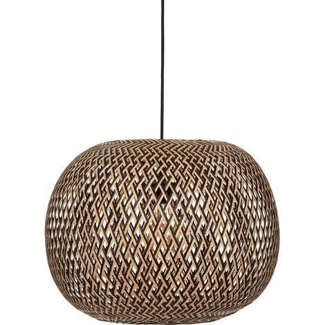 Lampada a sospensione in bambù sinai d47cm - Atmosphera créateur d'intérieur (1/5)