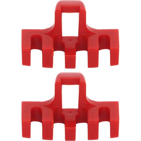2 Pièces Écarteur de Charge pour Raquette de Badminton Machine à Tirer les Cordes Accessoires de Filetage Protecteur d'Écarteur à Haute Charge Rouge (1/5)