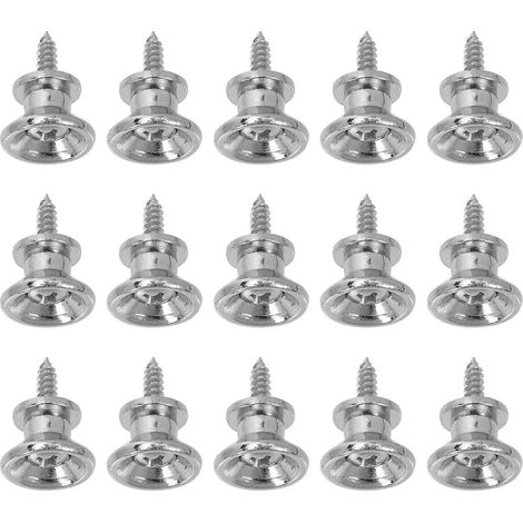15 goupilles de verrouillage compatibles avec les sangles de guitare électrique, attaches compatibles avec les sangles de guitare, boucles de verrouillage (1/5)