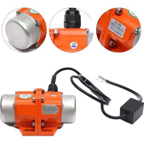 Moteur de vibration, 220V, 100W, 3000 Tr/min (1/5)