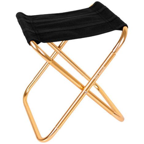 Mini Tabouret Chaise de Camping Siège Assise Pliant Portable Pliable Ultra Léger Chaise, Hiking, BBQ, Jardin Pique-Nique Plage (1/5)