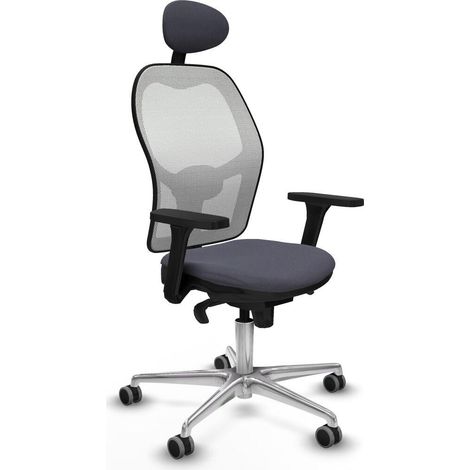 Piqueras y Crespo Jorquera chaise bureau gris foncé (1/3)