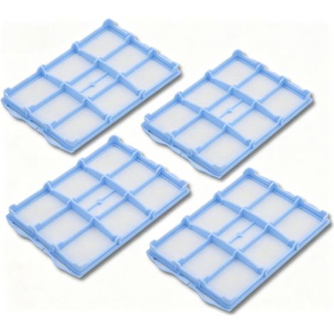 Lot de 4 Filtres Protection Moteur pour Aspirateur Compatible avec Bosch et Siemens - VZ01MSF (1/5)