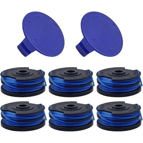 Carretel de Fio para Cortador de Grama Ryobi RLT36B33 Ry36LT33A com 7 peças (1/5)