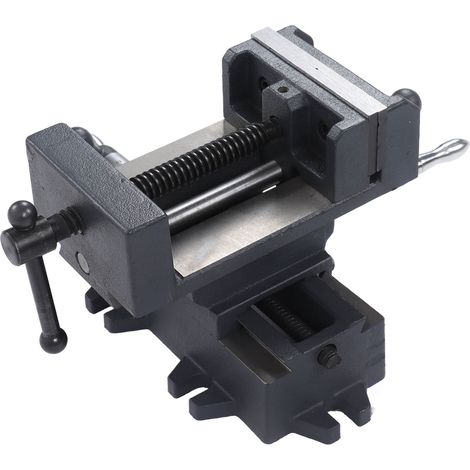 Étau de perceuse à colonne à glissière croisée de 10 cm (4 po) en acier moulé pour perceuse et fraiseuse industrielles (1/5)