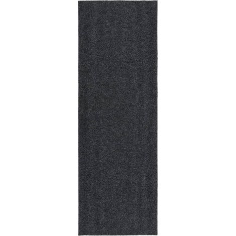 vidaXL Dirt Trapper Carpet Runner 100x300 cm Anthracite