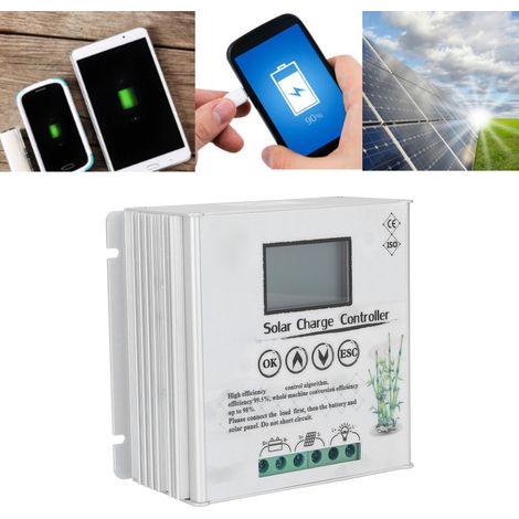 24V/48V automatischer Hybrid-Wind-Solar-Regler, MPPT-Solarladegerät, Lithium-Säure-Batterie verfügbar (30A) (1/5)