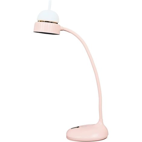 Lampada da scrivania a LED a forma di gatto, rosa, portatile (1/5)