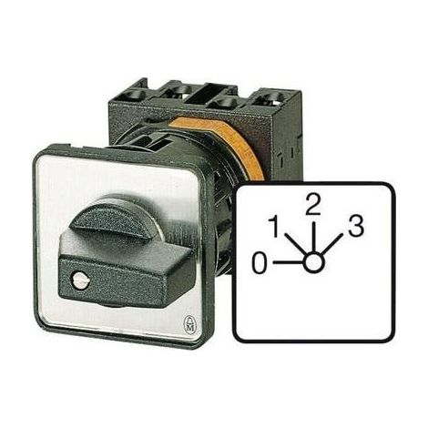 Interruptor de leva 0-1-2-3 1P 20A para instalación T0-2-8241/E 050716