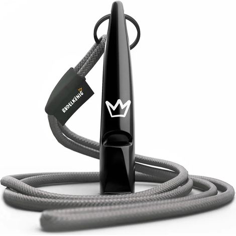 Sifflet pour chien RUDELKÖNIG noir – Sifflet d'entraînement pour chiens à fréquence standardisée (1/5)