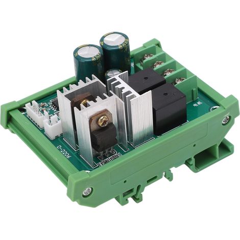 Module de régulation de vitesse pour moteur CC haute puissance, module PWM, montage sur rail DIN, 12-55 V CC (1/5)