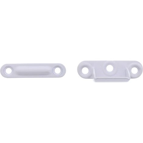 FEPS Trim universal Fenster-Auflaufstütze FE-AU001 2-teilig weiß pulverbeschichtet (1/5)