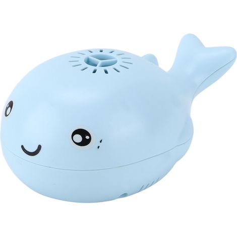 Jouet de bain baleine mignon, rechargeable par USB, balle flottante portable pour enfants, cadeau bleu