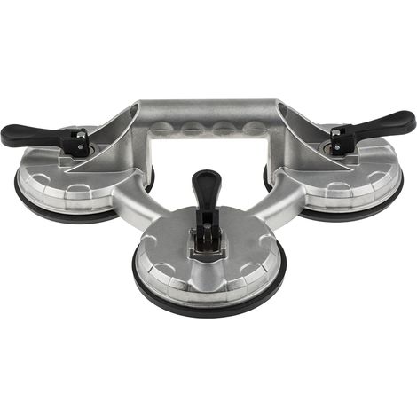 Ventouse de levage, 3 ventouses , Capacité de levage 80kg, Diam 120mm ( Prix pour 1 )