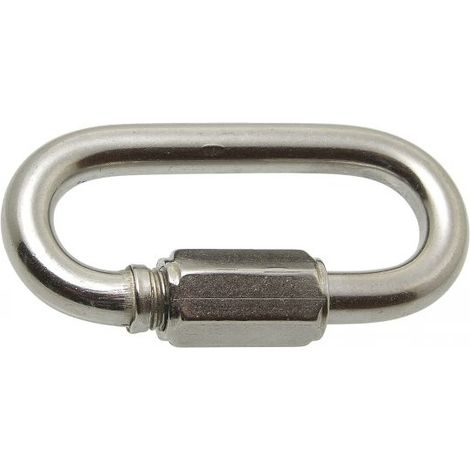 Maillon rapide ACTON inox A4 ovale 12 mm