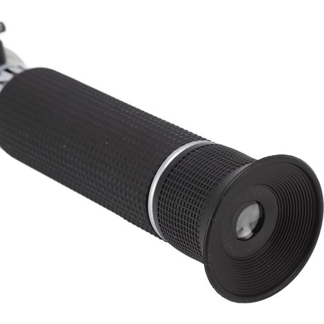 Réfractomètre Portable pour Mesurer la Concentration d'Alcool 0-80% Idéal pour le Vin et les Spiritueux avec Étui de Protection-KZQ (1/5)