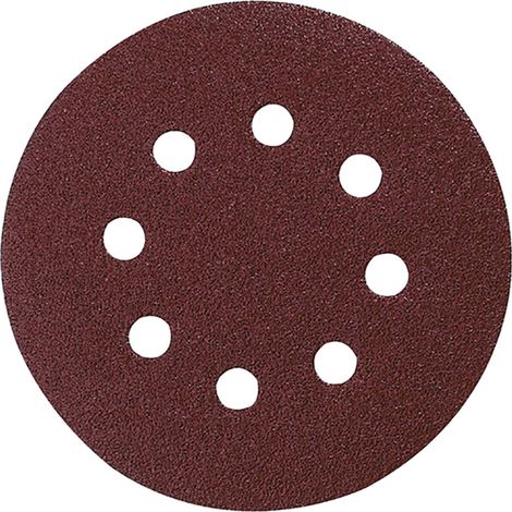 Papier abrasif auto-agrippant 125 Makita grain 100, 50 pièces P-43658 50 pièces (1/3)