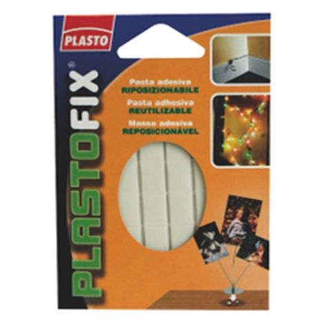 PLASTO - Biadesivo TASSELLI RIPOSIZIONABILE 36PZ