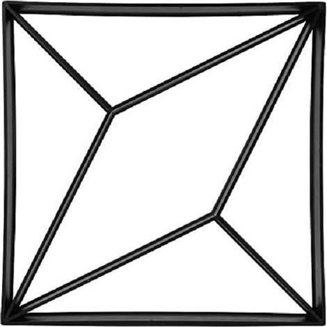 (Noir)Moule à Pavé Pavage Béton, DIY Réutilisable Moule de Coffrage pour Pavés de Bordure, pour Le Patio de Patio de Jardin (1/5)