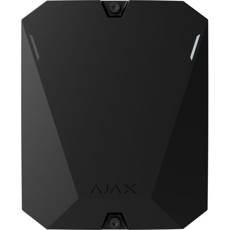 Module sans fil noir multitransmetteur AJAX 38201.62.BL1 pour bijoutiers, compatible avec 18 capteurs filaires tiers 38201