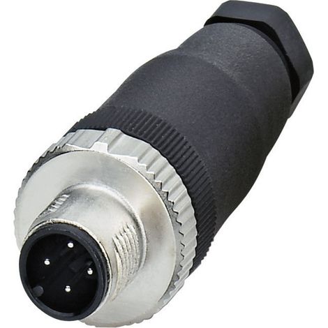 Phoenix Contact 1513334 Sensor-/Aktor-Steckverbinder, unkonfektioniert M12 Stecker, gerade Polzahl