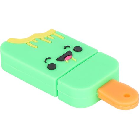 Clé USB 2.0 à motifs de dessins animés - Clé USB 128 Go - Accessoire cadeau idéal pour le stockage de données portable et mignon (1/5)