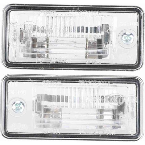 Kennzeichenbeleuchtung für Audi A3 A4 A5 A6 A8 Q7 RS4 - Kompatibel mit 8E0807430A und 8E0807430B (1/5)