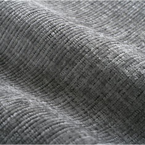 Divano a U 280x137x84 cm grigio in chenille con contenitore (1/5)
