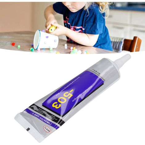 Starker, transparenter Dichtstoff für Kanten, schnelle und kraftvolle Wirkung, 50 ml, verkauft in 2er-Packungen. (1/5)