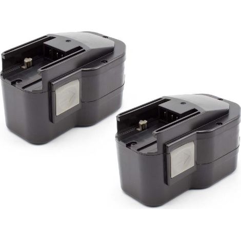 vhbw 2x Akku Ersatz für AEG 4 932 376 508, PBS 3000, 49-24-0150, 4 932 373 522, 4 932 367 904 für Werkzeug (1500 mAh, NiMH, 12 V)