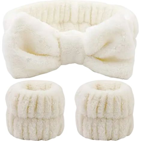 Ensemble de 6 pièces pour spa : bracelet, bandeau, élastique à cheveux et bracelet. (1/5)