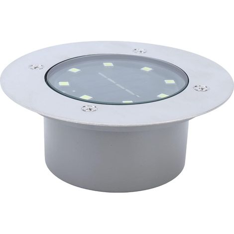 Solar Underground Light, Waterproof Recessed LED Landscape Light with White Light for Outdoor Use (1/5)