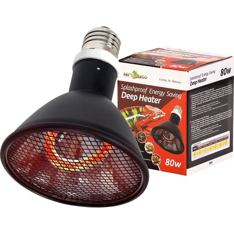 Chauffage radiant Repti-Zoo Deep Heater 80W (1/5)