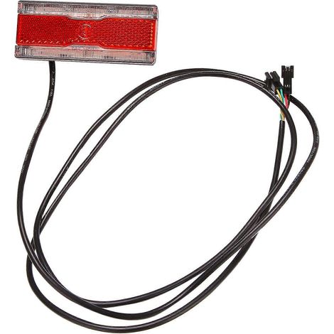 24V, 36V und 48V Rücklicht für E-Bikes mit Bremslichtfunktion und LED
