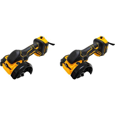 2x Akku-Winkelschleifer 3 Zoll Mini-Polier- und Schleifmaschine Elektrisches Schneidwerkzeug for DeWALT 20V 18V Akku (1/5)