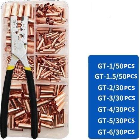 Pince à sertir pour tubes en cuivre GT, pince à sertir PZ, pince à sertir pour tubes en cuivre 0,5-6 mm (1/5)
